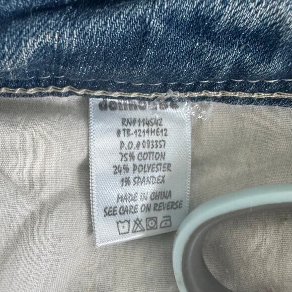 Vtg Y2K Deadstock Dollhouse Jeans Low Rise Boot Flare Boho Hippie Indie Size 9 - Picture 2 of 9